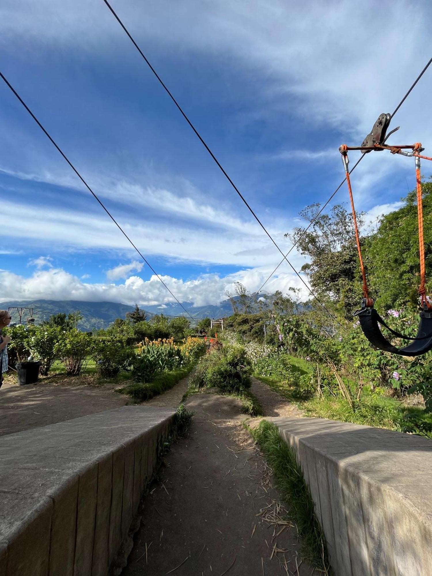 Premium Holiday Cabin - Spectacular Tungurahua Volcano View Baños Extérieur photo